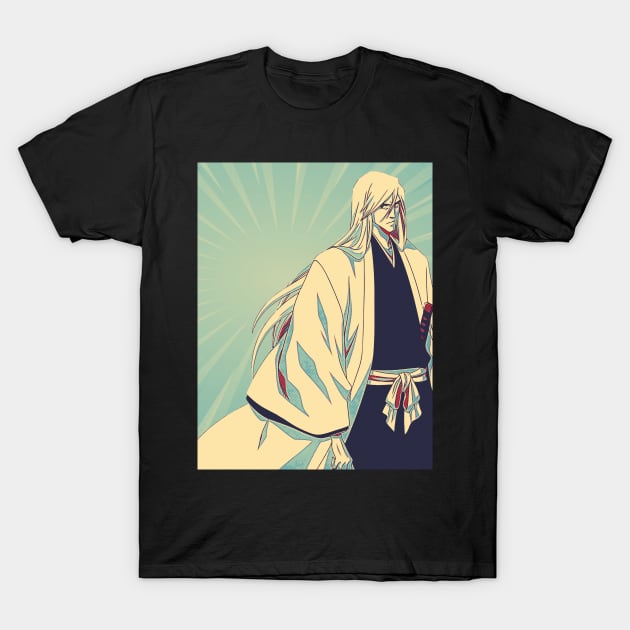 juushirou ukitake T-Shirt by DinoZard